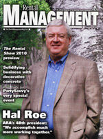 Rental Management Magazine cover page