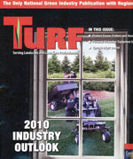 Turf Magazine cover page