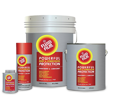 752-518 - Fluid Film Rust and Corrosion Protection / Four 1 gallon cans